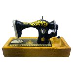 دکوری ماکت چرخ خیاطی قدیمی | Vintage-style sewing machine replica decoration - تصویر 7
