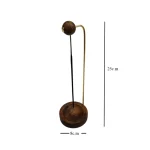 جاعودی چوبی وارونه | Inverted wooden incense holder - تصویر 2
