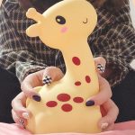 چراغ خواب سیلیکونی زرافه | Silicone Night Light - Giraffe - تصویر 2