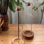 جاعودی چوبی وارونه | Inverted wooden incense holder