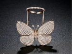 انگشتر طرح پروانه متحرک فری سایز | Adjustable-size ring with a moving butterfly design - تصویر 3