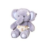 عروسک پولیشی اورجینال طرح فیل شورتی | Original Plush Toy – Elephant in Shorts Design - تصویر 4