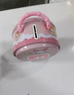قلک فلزی رمزی گرد طرح ملودی| Round metal-lock piggy bank with Melody design - تصویر 9