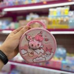 قلک فلزی رمزی گرد طرح ملودی| Round metal-lock piggy bank with Melody design - تصویر 8
