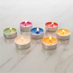 شمع وارمر (سکه ای) با چهار ساعت سوخت |Tea light candle (coin-style) with a four-hour burn time